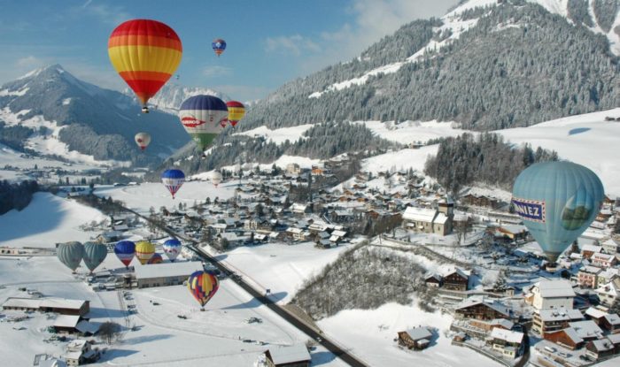 Gstaad hot air balloon rides