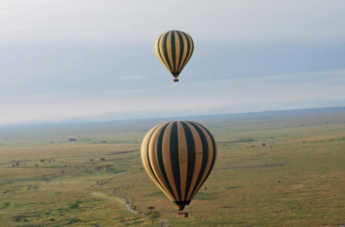 Serengeti, Tanzania hot air balloon