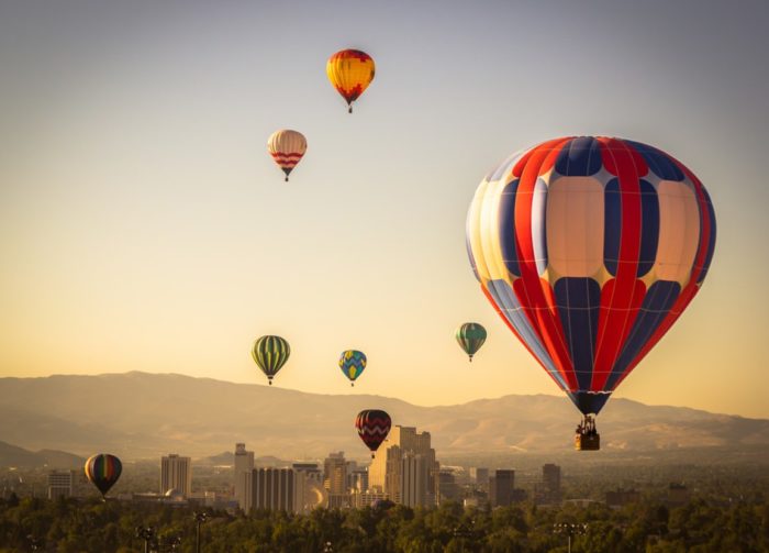 reno hot air balloon rides