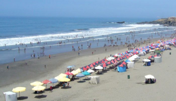 Mollendo Beach, one of the best beaches in Peru