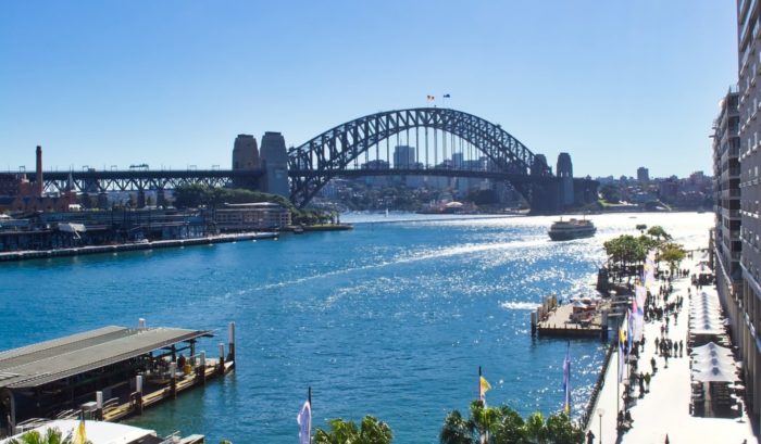 Sunshine in Sydney Harbour