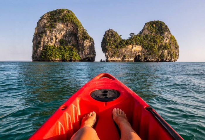 Kayaking Around Krabi