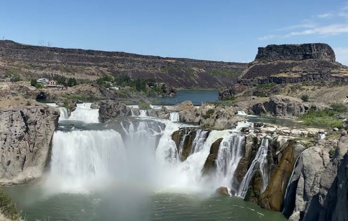 Shoshone Falls is among top waterfalls in Idaho